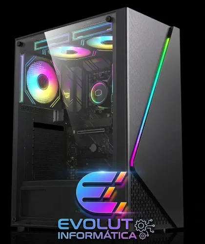 Gabinete Gamer Lumix novo, lacrado com garantia!