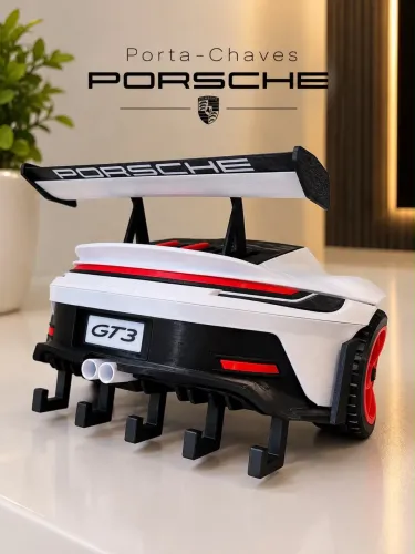Porta chaves porsche