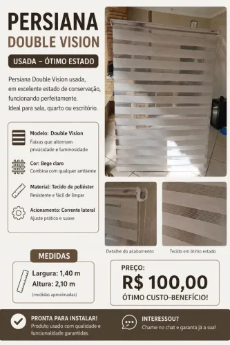 Persiana alta qualidade
