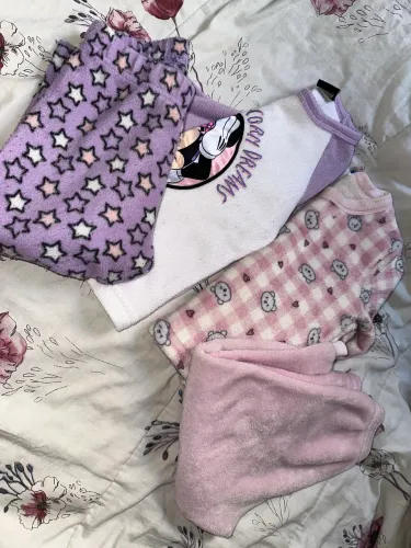 Pijamas em fleece