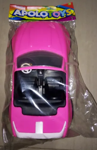 Carrinho Conversível Rosa Apolo Brinquedos - 37cm (Novo na Embalagem)