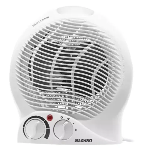 Ventilador Aquecedor Elétrico de Ambiente 1500w 2 em 1 - E035200