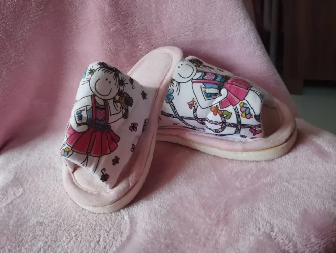 Pantufa infantil  número 23