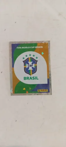 Vendo figurinha brilhante do brasil - figurinha da copa 2026