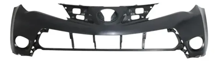 Parachoque Superior Dianteiro Toyota Rav4 2013 2014 2015 Preto Liso Para Pintura