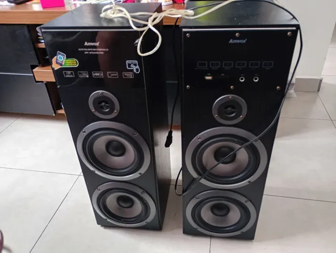 Caixa de de som home theater amvox