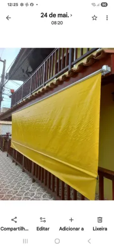 Vende-se toldo 5 metros de largura e 160 de altura 