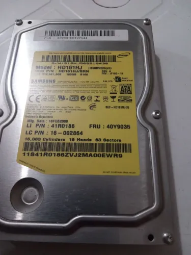 HDD Samsung 160gb