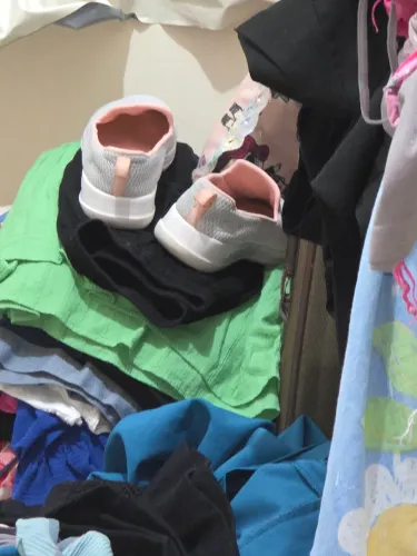 Roupas de bazar
