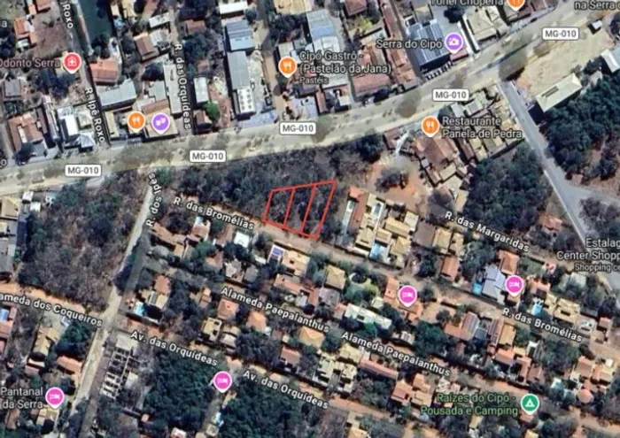 Últimos 3 lotes comerciais no centro da Serra do Cipó - Ideal para pousada e chalés