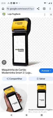 máquina de cartão smart 2 - Pag Seguro