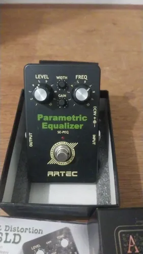 Pedal Artec Equalizador paramétrico