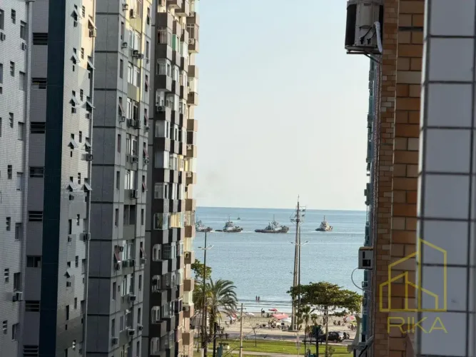 Apartamento para Locação em Santos, Ponta da Praia., 1 dormitório, 1 banheiro, 1 vaga