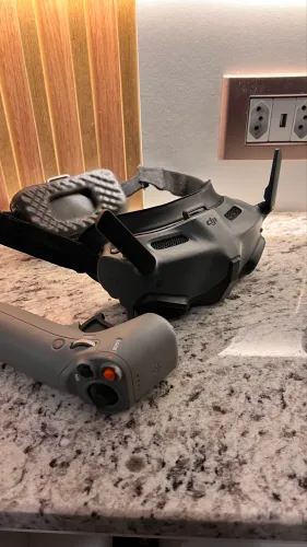 Óculos do drone DJI original sem uso