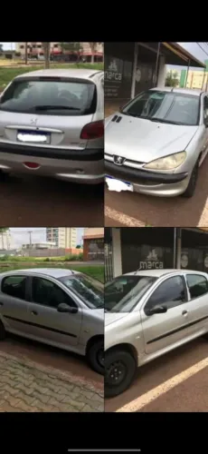 Peugeot 206 Sensation 1.4 Flex 8V 5P 2008