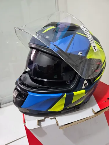 Capacete Ls2 Vector kripton Azul n° 56