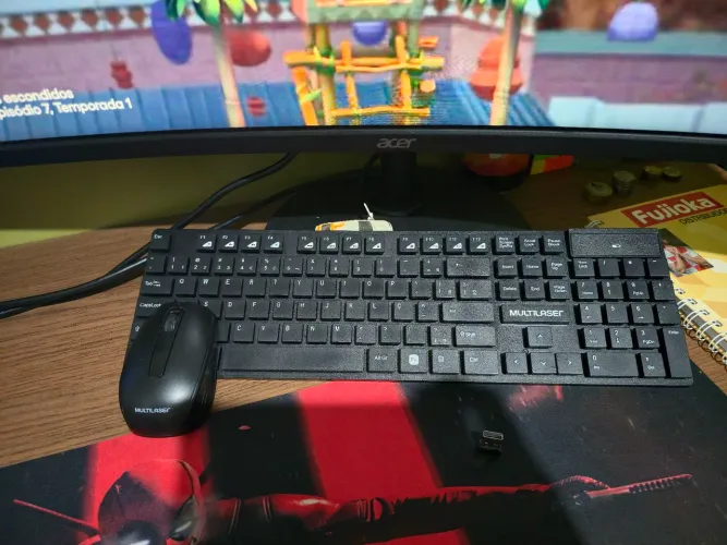 Kit teclado + mouse Multilaser