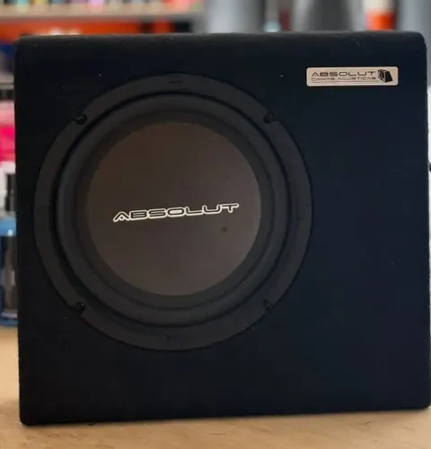 Subwoofer amplificado slim 8" 200 RMS absolut