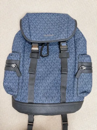 Mochila michael kors hudson signature azul