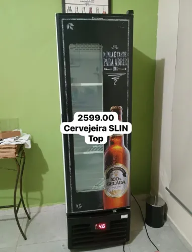 Cervejeira slim Fricon usada JM - Jeferson