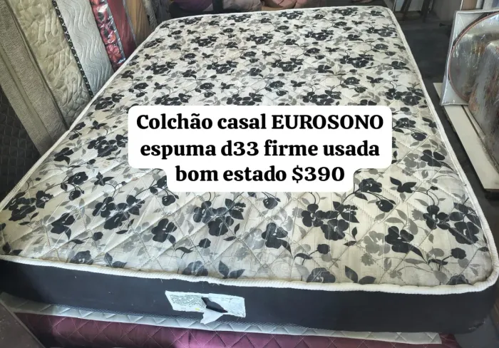 Colchão casal espuma D33 firme (Entrega Grátis)