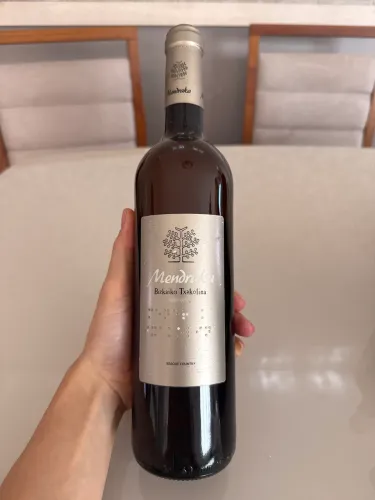 ? Vinho Importado Mendraka Txakolina 2015 Lacrado
