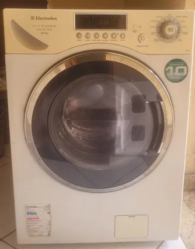 Maquina de lavar Electrolux ecoturbo lava e seca 9kg!