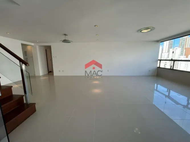 Cobertura Duplex para Venda em Salvador, Chame-Chame, 4 dormitórios, 3 suítes, 6 banheiros
