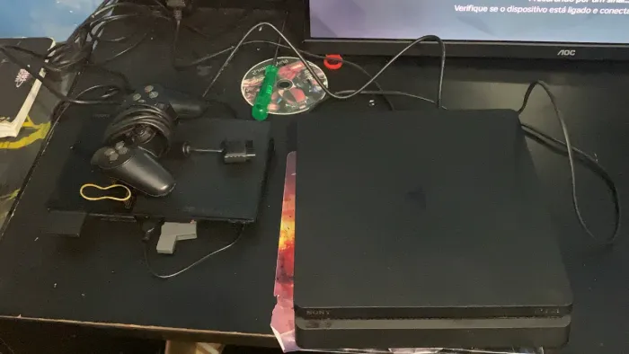 PS4 + PS2 SLIM (leia desc)