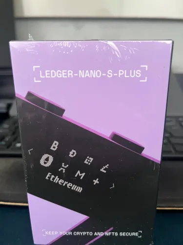 Ledger Nano S Plus Lacrada No Plástico carteira cripto