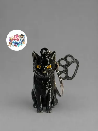 Chaveiro gato preto ?
