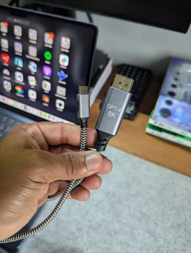 Cabo USB tipo c para displayport