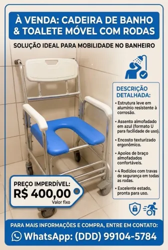 Cadeira de banho 