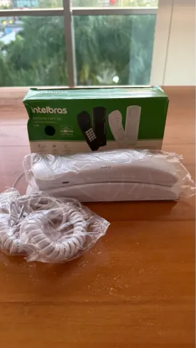 Telefone fixo de parede intelbras novo na caixa
