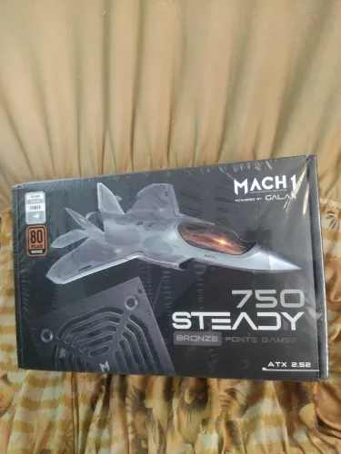 fonte 750w nova, lacrada