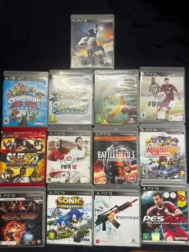 Lote de Jogos PS3 Originais