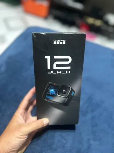 GoPro Hero 12 Black Completa + Caixa + Nota Fiscal + Acessórios