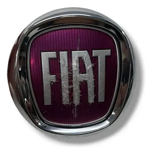 Emblema Parachoque Tampa Tras Fiat Grand Siena 1.4 2016 Det
