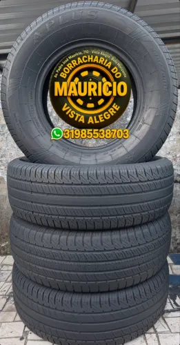 Jogo De Pneus De Caminhonete Aplus 245 70 R16 - Montagem Gratis - 1000 no cartao em 3x