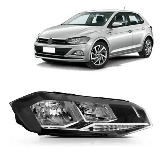 Par de Faróis Originais VW Polo / Virtus (2018-2022)