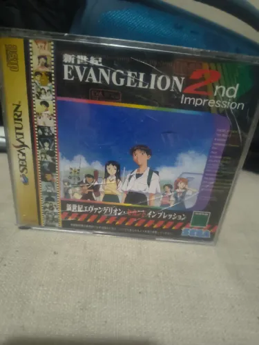 CD sega saturno original EVANGELION 2