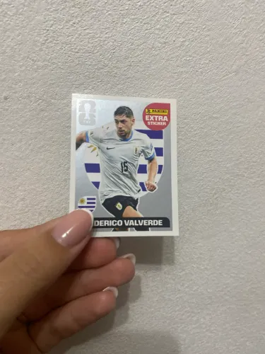 Figurinha Extra Federico Valverde Prata 2026 Panini
