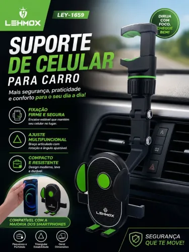 Suporte de celular para carro