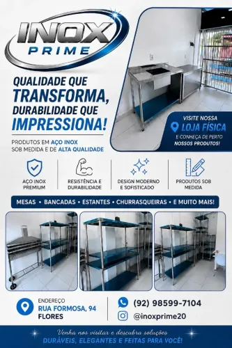 Inox Prime - Soluções em aço inox