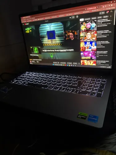 Notebook Gamer RTX 3050 i5 12ª 16GB RAM