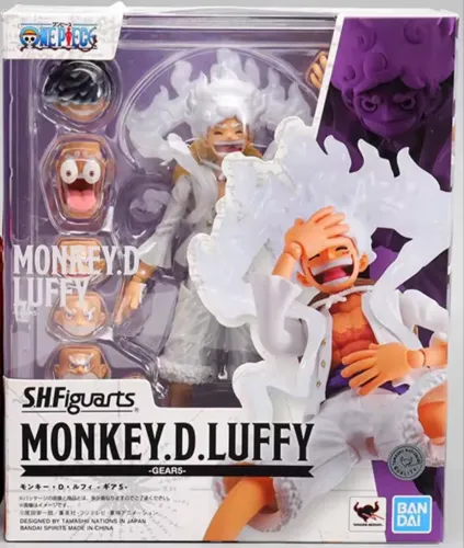 Luffy Gear 5 - SH Figuarts - Aberto e sem detalhes