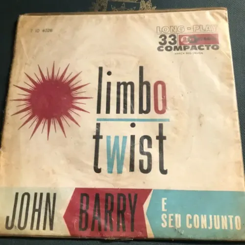 APENAS CAPA COMPACTO VINIL - LIMBO TWIST JOHN BARRY