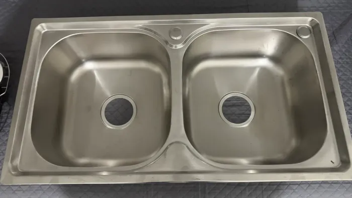 Cuba dupla para cozinha