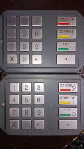 Teclado Caixa Eletrônico Cryptera EPP 1218 OKI Brasil
