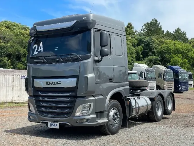 CAMINHÃO DAF XF 480 6X2 ANO 2024 - COM 255 MIL KM - PACOTE SAFETY 